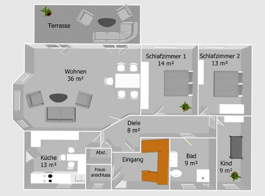 Apartamento Familienurlaub Im Gruenen Wernigerode Exterior foto